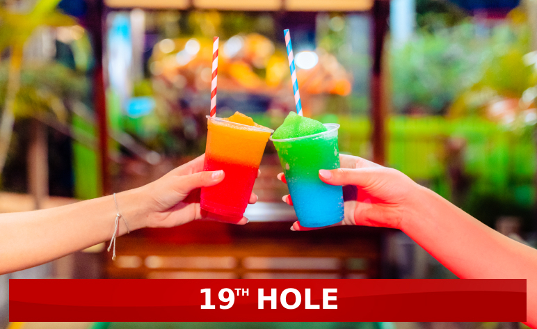 19th Hole Snack Bar at Putt Putt Mermaid Beach